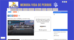 Desktop Screenshot of menudavidadeperros.org